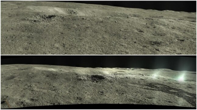 China's Yutu 2 rover beams back rugged images of the far side of the Moon - Vimarsana News