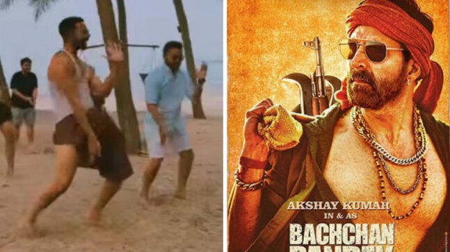 Siddhant Chaturvedi takes Akshay Kumar's Bewafa challenge in lungi, leaves Internet in splits