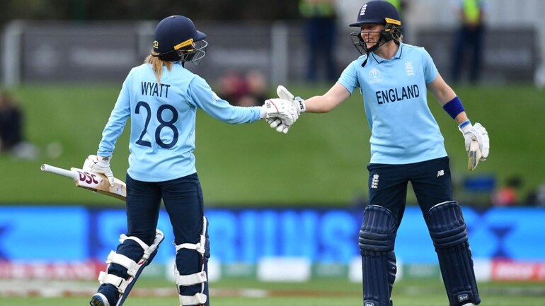 Women's World Cup: Bowlers, Wyatt power England to nine-wicket win over Pakistan (AFP Photo) Women's World Cup: Bowlers, Wyatt power England to nine-wicket win over Pakistan (AFP Photo)