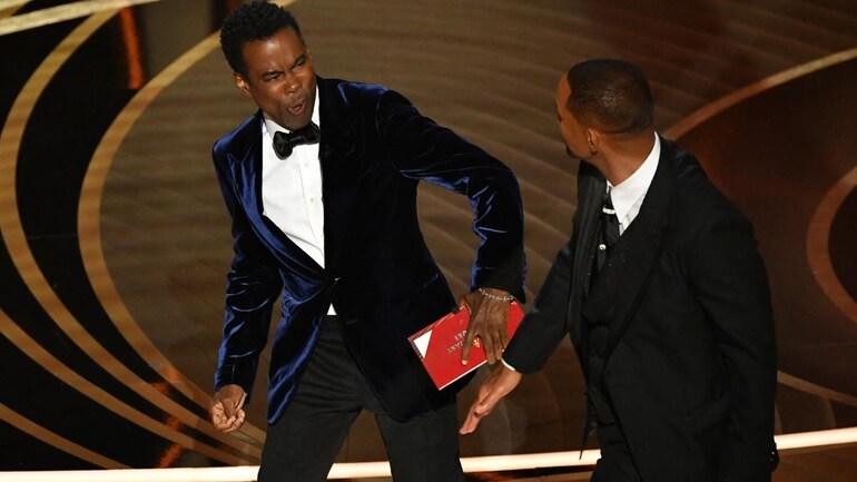 Will Smith punched Chris Rock at Oscars 2022 stage after the latter made fun of his wife, Jada Pinkett Smith. Will Smith punched Chris Rock at Oscars 2022 stage after the latter made fun of his wife, Jada Pinkett Smith.
