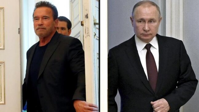 You started Ukraine war, you can stop it: Arnold Schwarzenegger looks Putin in the eye thumbnail