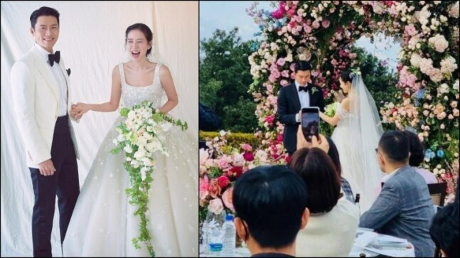 Crash Landing On You couple Son Ye-jin and Hyun Bin are married! See inside pics and videos