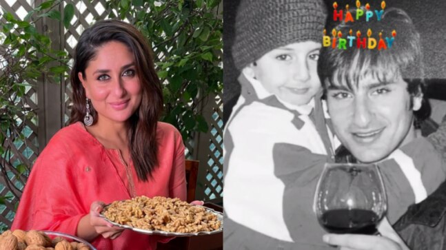 Kareena Kapoor calls Saif Ali Khan's son Ibrahim 'cutest', shares unseen throwback pic