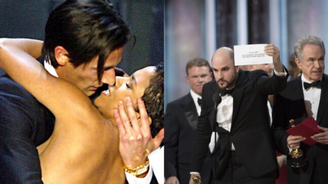 Oscars recap: Moonlight-La La Land mix up to Adrien Brody's infamous kiss, moments we cannot forget - Vimarsana News