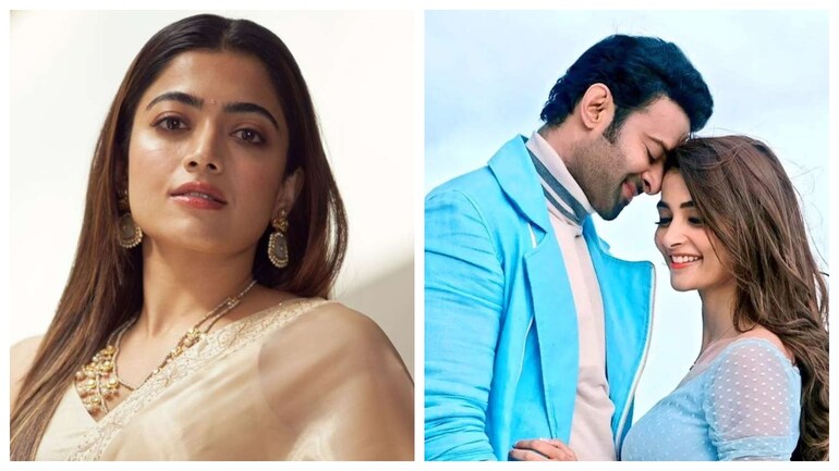 Rashmika Mandanna shared her thoughts about Prabhas and Pooja Hegde's Radhe Shyam trailer. Rashmika Mandanna shared her thoughts about Prabhas and Pooja Hegde's Radhe Shyam trailer.