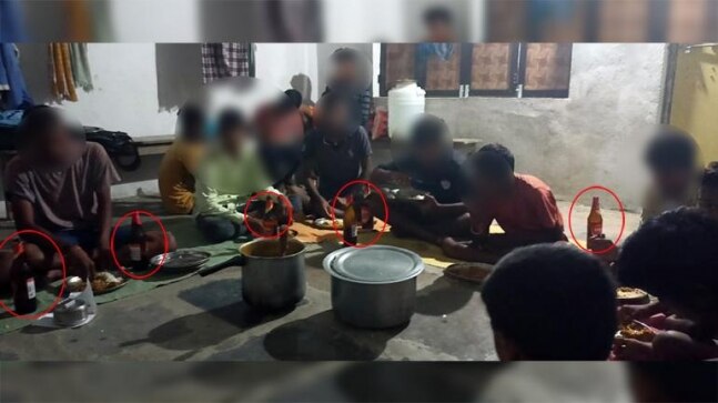 Class 10 kids hold booze farewell party in Telangana; inquiry ordered after photos go viral