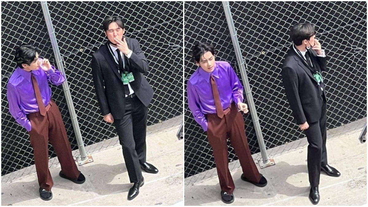 This pic of BTS member V smoking at the Grammys has divided the Internet. What's your take?