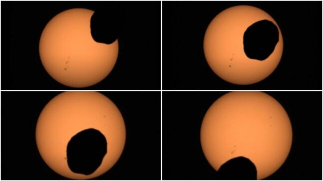 Watch | Dramatic solar eclipse on Mars captured by Perseverance rover - Vimarsana News