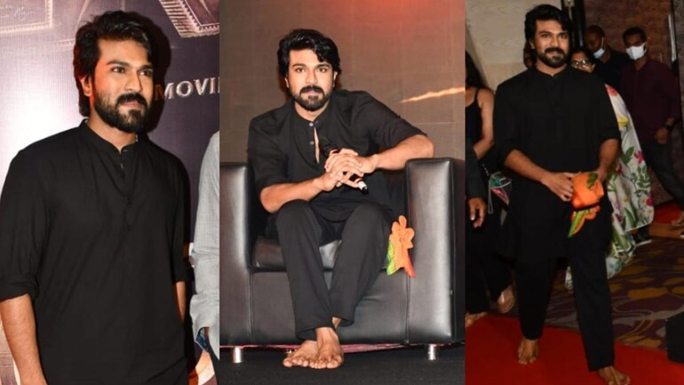 BSH NEWS Ram Charan was spotted walking barefoot in Mumbai. BSH NEWS Ram Charan was spotted walking barefoot in Mumbai.