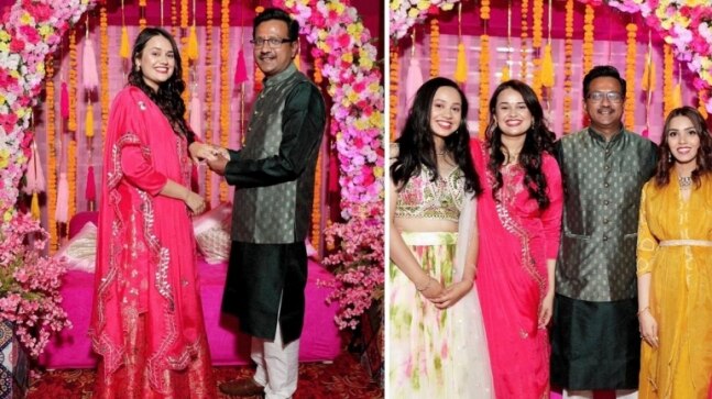 IAS topper Tina Dabi dances with friends and family during wedding festivities. Watch video