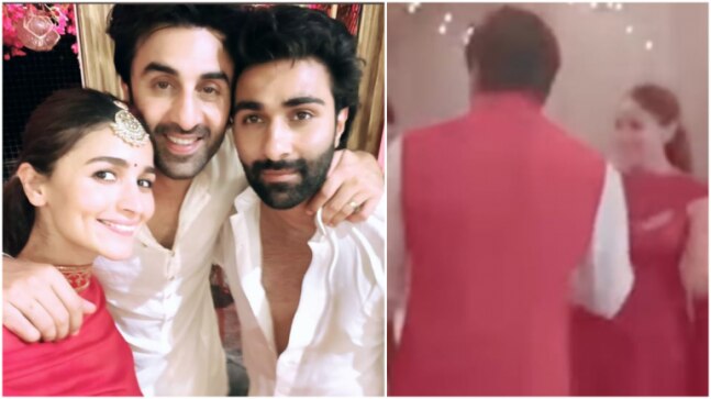 New bride Alia Bhatt in ethnic outfit and maang-tikka dances with Ranbir Kapoor at post-wedding party - Vimarsana News