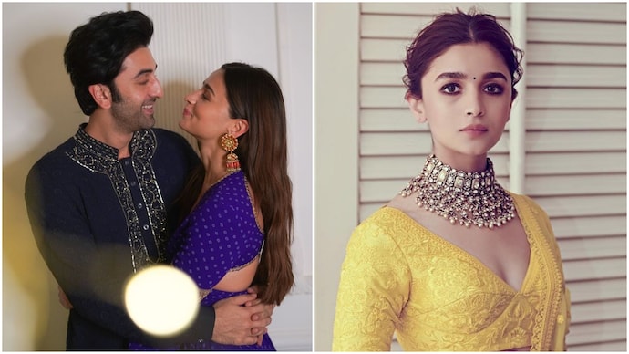 Bride to be Alia Bhatt simply loves Sabyasachi lehengas. See pics