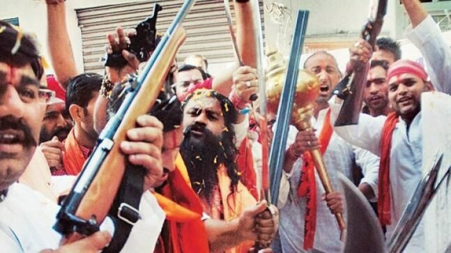 Is it legal to carry weapons in processions | Explainer - Vimarsana News