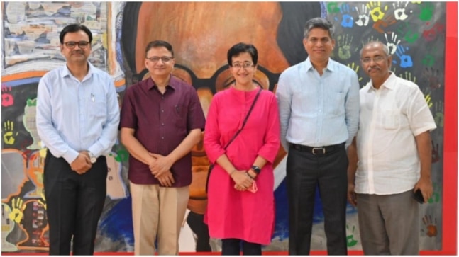 Did not send anyone: Kerala minister, AAP MLA spar over education model 1 atishi marlena