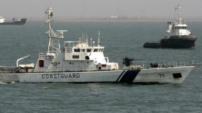 Pakistani boat with 9 people apprehended near Gujarat coast, narcotics seized