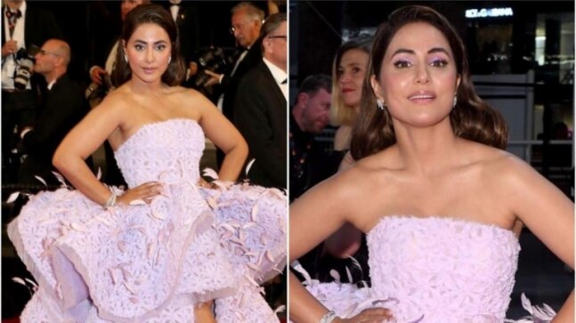 Hina Khan looks like a fairy goddess as she walks Cannes red carpet in pink gown. Gorgeous, say fans - Vimarsana News