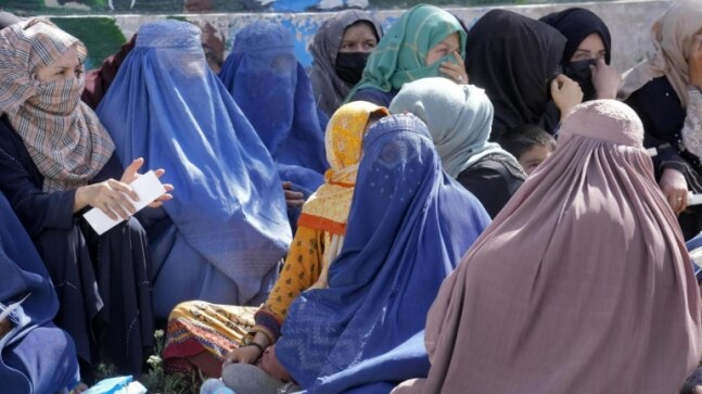 Afghan Taliban order women TV anchors to cover their faces