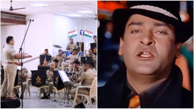 Mumbai Police band plays cover of Aji Aisa Mauka Phir Kahan Milega from An Evening in Paris. Superb, says Internet
