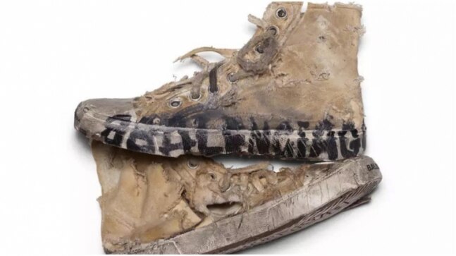 Balenciaga is selling super-distressed sneakers for Rs 48k. Internet is not happy