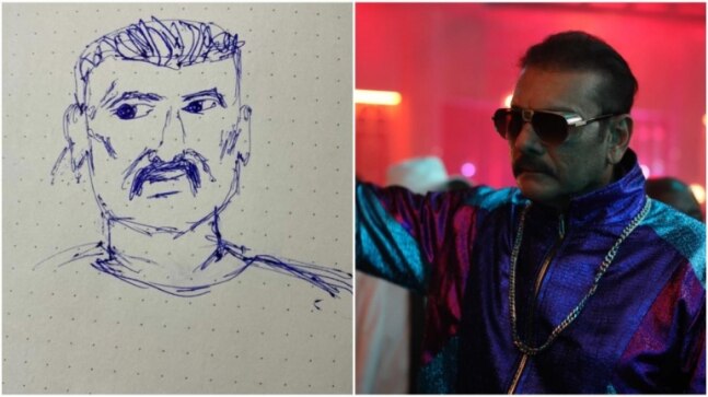 Ravi Shastri’s response to a fan’s sketch of him is beyond hilarious. Seen it yet?