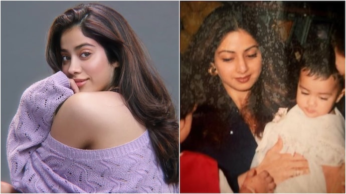 Janhvi Kapoor shares childhood pic with Sridevi, says 'Even in your  absence, you're the best mother' - India Today