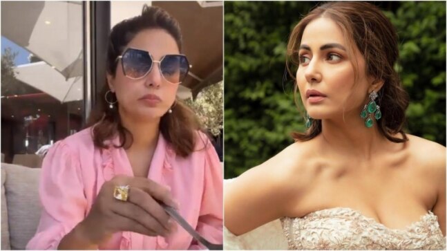 Can you guess how Hina Khan is prepping for her Cannes red carpet appearance? Hint, lots of food