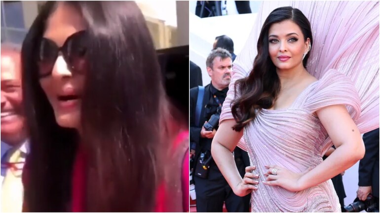 Aishwarya Rai Bachchan hugging