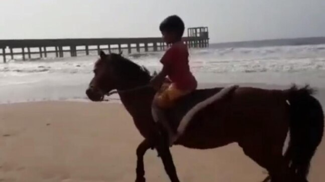 Andhra Pradesh: Inspired by Ram Charan's 'Magadheera', 5-year-old boy becomes horse rider