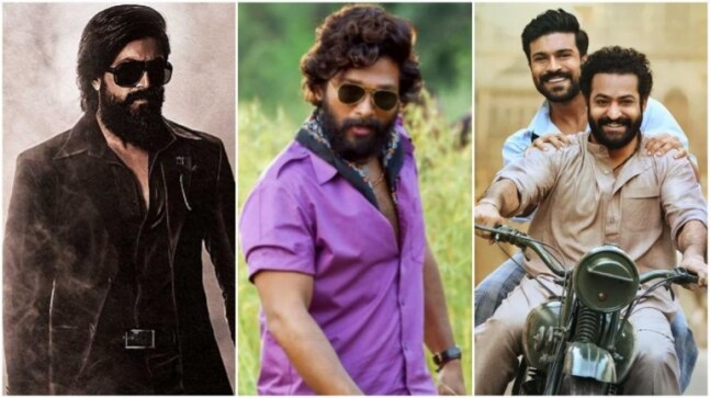Yash's KGF Chapter 2 slices Allu Arjun's Pushpa and SS Rajamouli's RRR Hindi collection in India - Vimarsana News
