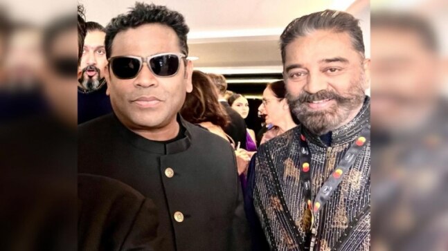 Kamal Haasan and AR Rahman look dapper at Cannes 2022. 'Two legends in one frame,' say fans