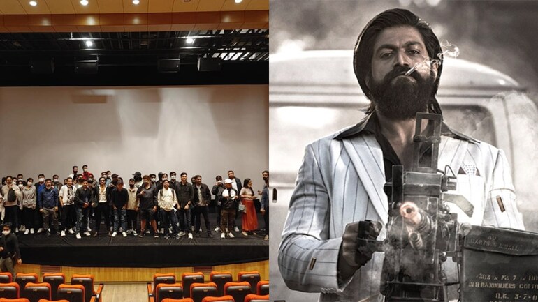 Yash의 KGF 2막은 서울에서 초연되었고 첫 칸나다어 영화는 한국에서 초연되었습니다! Yash의 KGF 2막은 서울에서 초연되었고 첫 번째 칸나다어 영화는 한국에서 초연되었습니다!