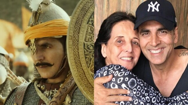 Akshay Kumar gets teary-eyed remembering his late mom at Prithviraj trailer launch