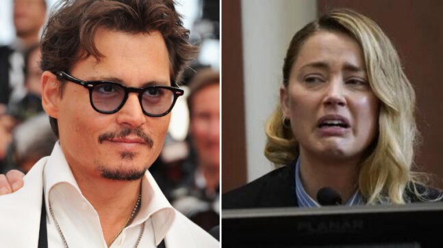 Amber Heard breaks down, says Johnny Depp slapped her multiple times - Vimarsana News
