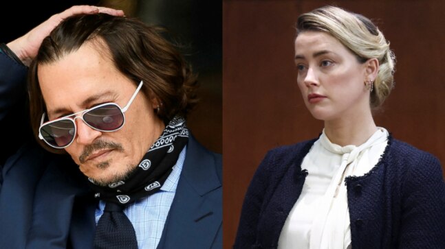 Johnny Depp pleads Amber Heard to not get physical, she says 'not sure' in leaked audio clip - Vimarsana News