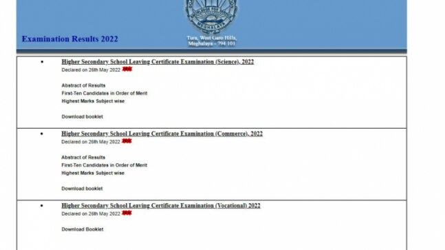 MBOSE HSSLC Result 2022 DECLARED! Check direct link here
