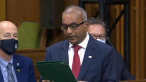 Canada MP Chandra Arya