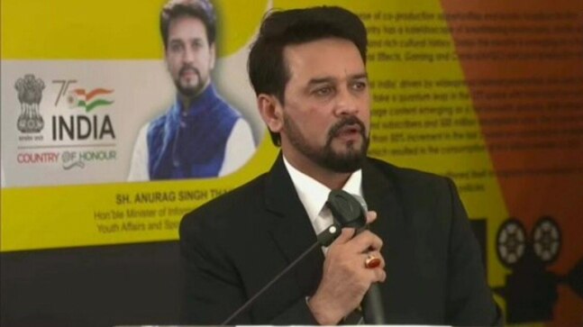 Union minister Anurag Thakur announces two schemes to boost production of foreign films in India