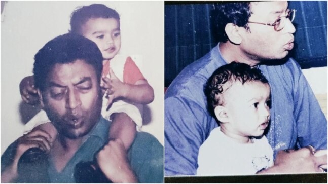 Sutapa Sikdar shares unseen pics of Babil with his father Irrfan, pens emotional note