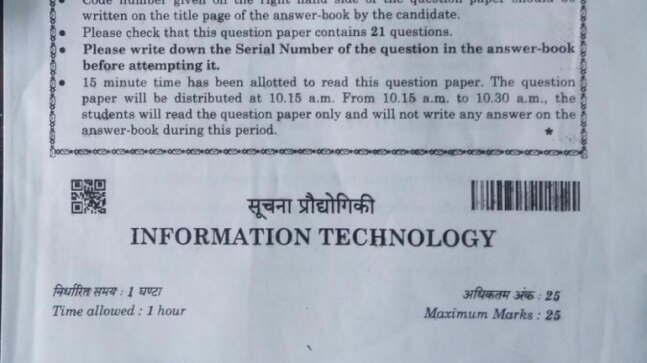 CBSE Class 10 Term 2 Information Technology board exam 2022: Check detailed analysis and question paper here