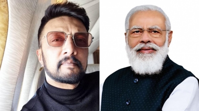 Kiccha Sudeep reacts to PM Narendra Modi's take on Hindi vs South language debate