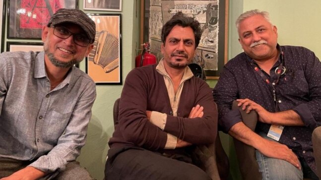 Nawazuddin Siddiqui celebrates his birthday in Cannes for the 7th time. Pa Ranjith was there