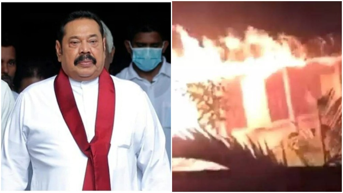 Homes of several ministers and ex-ministers were also set on fire on Monday. 