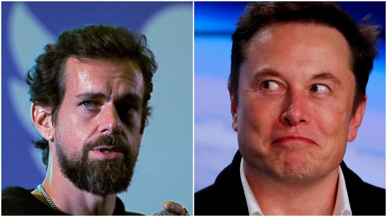 Jack Dorsey and Elon Musk. (Photo: AP) Jack Dorsey and Elon Musk. (Photo: AP)