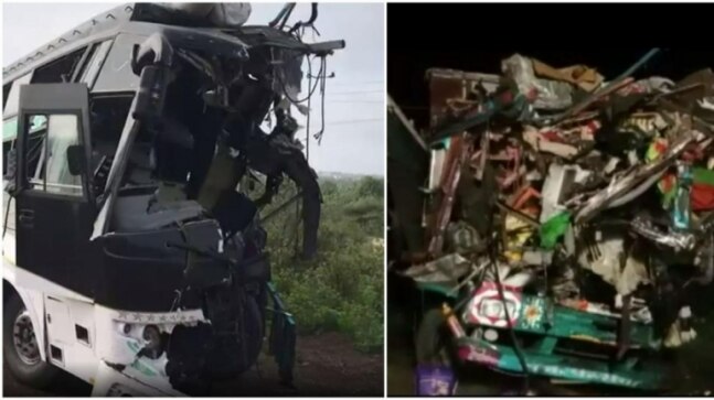 Private bus, lorry collide on NH4’s Pune-Bengaluru stretch; 7 dead, 26 injured