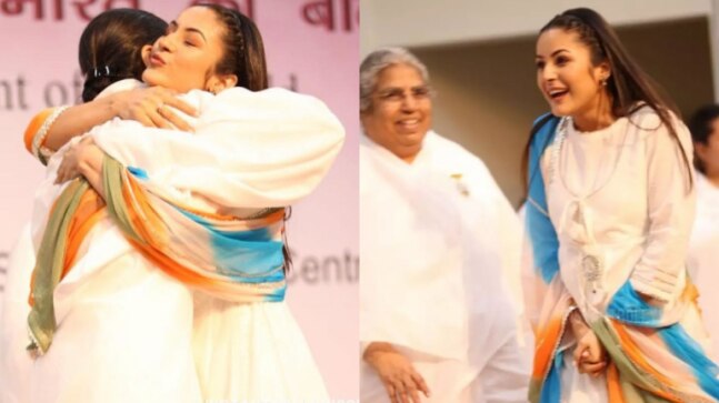 Shehnaaz Gill attends Brahma Kumaris event in Delhi, video goes viral
