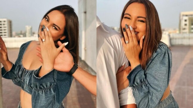 Sonakshi Sinha flaunts ring in new pic. What's cooking?