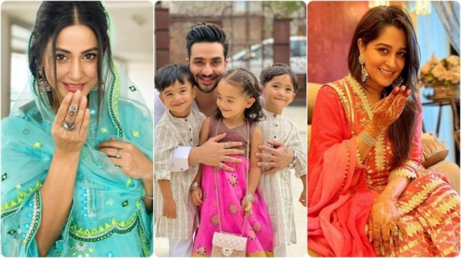 Hina Khan, Aly Goni to Dipika Kakar, TV celebs wish their fans Eid Mubarak