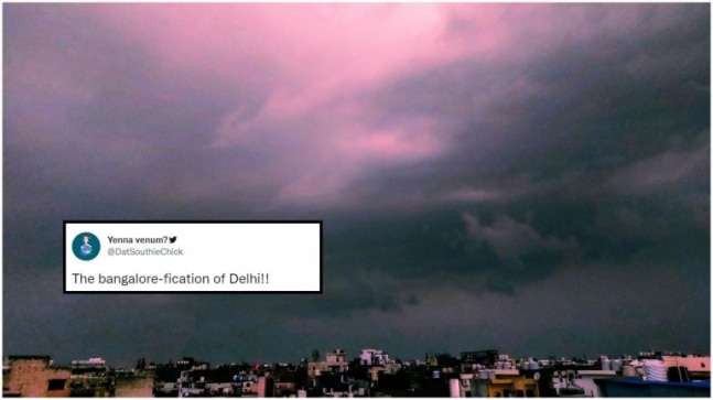 Move over Bengaluru as Delhi is now the 'cool kid in town' after heavy rainfall. Twitter posts are epic - Vimarsana News