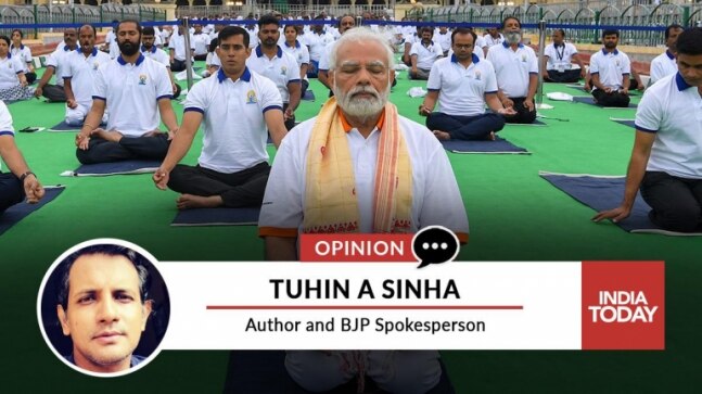 How PM Modi made International Yoga Day synonymous with Brand Bharat | OPINION - Vimarsana News
