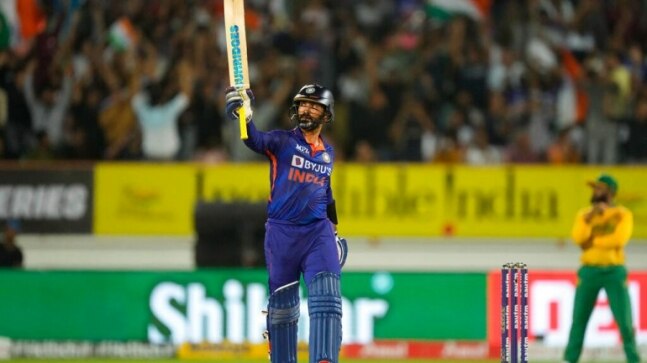Dinesh Karthik 'the ageless finisher' for India in T20Is: 31* in 2006 to 55 in 2022